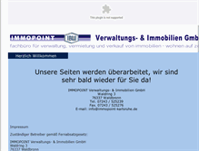 Tablet Screenshot of immopoint-karlsruhe.de